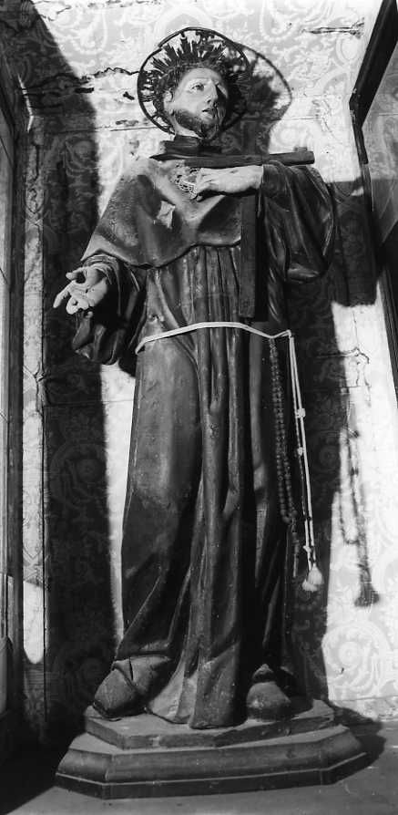 San Francesco d'Assisi (statua) - bottega campana (prima metà sec. XVIII)