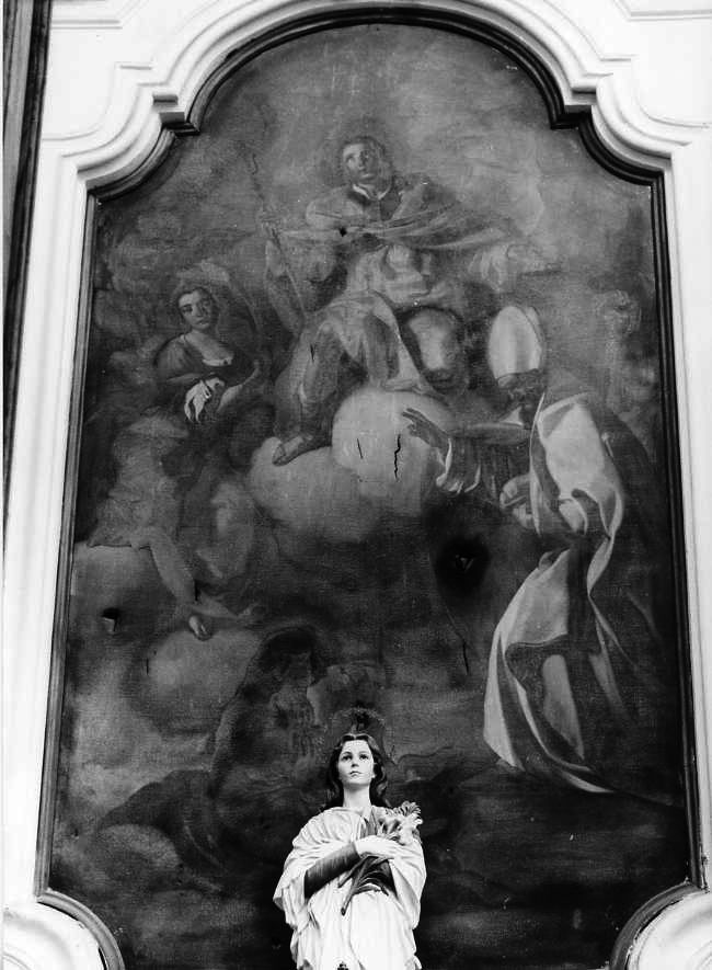 pala d'altare - ambito napoletano (seconda metà sec. XVIII)