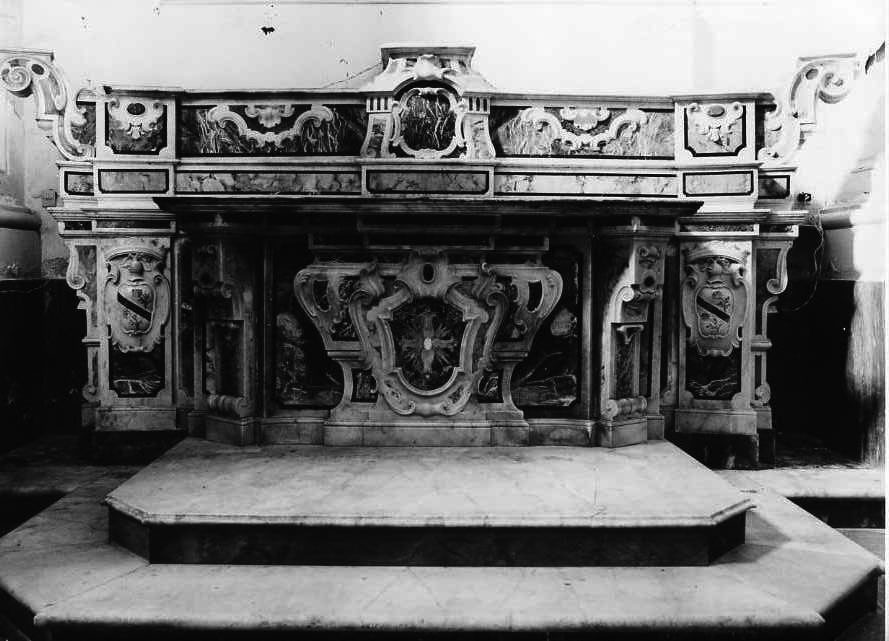 altare, coppia - bottega napoletana (seconda metà sec. XVIII)