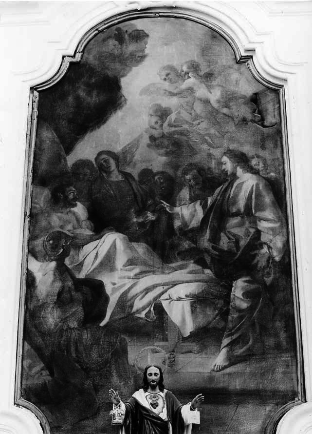 morte di San Giuseppe (pala d'altare) - ambito napoletano (seconda metà sec. XVIII)