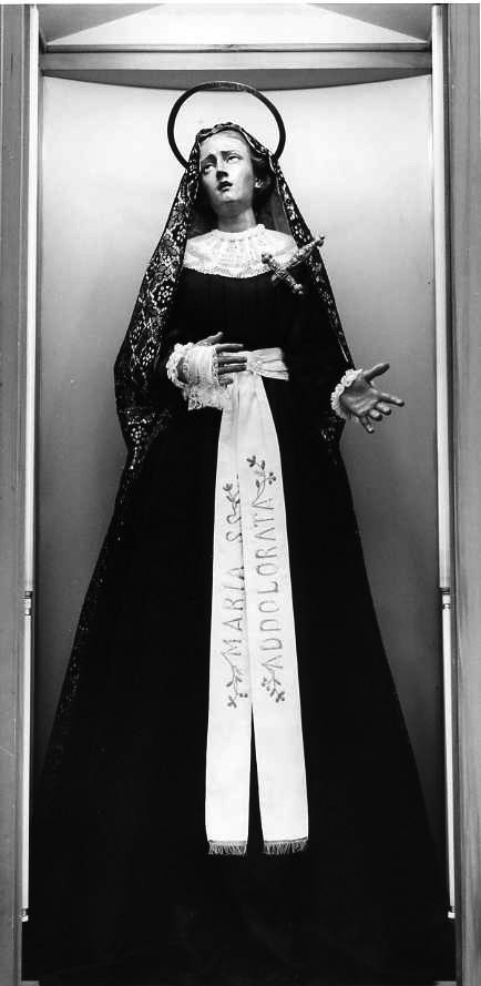 Madonna Addolorata (statua) - bottega napoletana (prima metà sec. XIX)