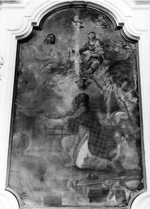 San Nicola liberato dal carcere (pala d'altare) - ambito campano (sec. XVIII)