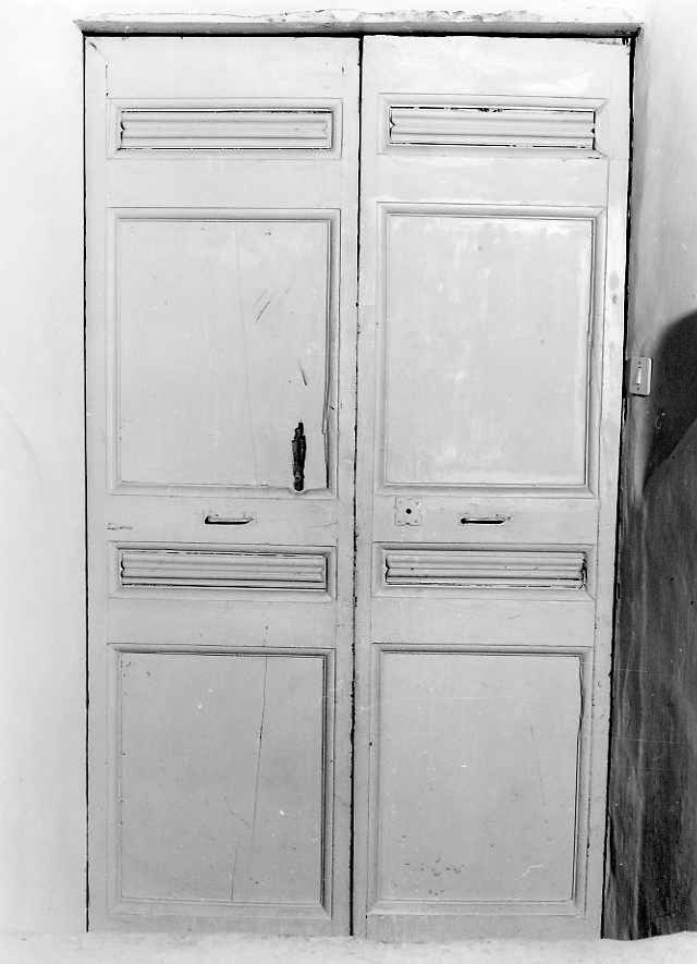 battente, coppia - bottega campana (sec. XVIII)