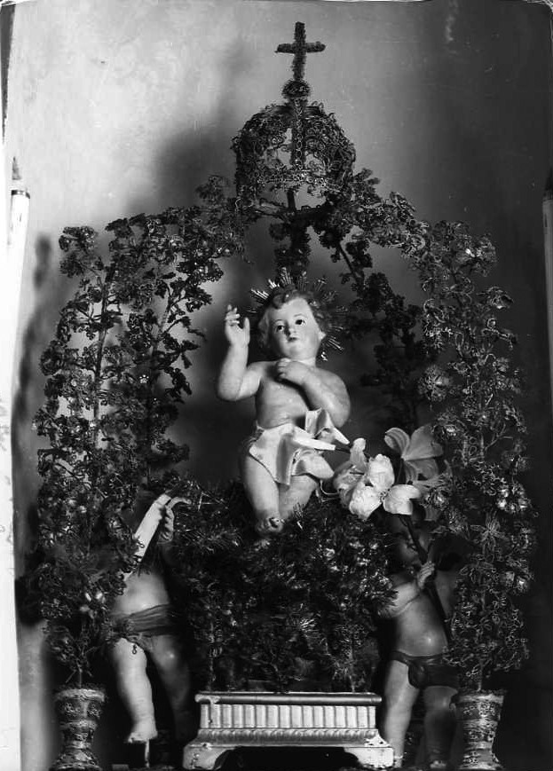 Gesù Bambino (scultura) - bottega campana (prima metà sec. XX)