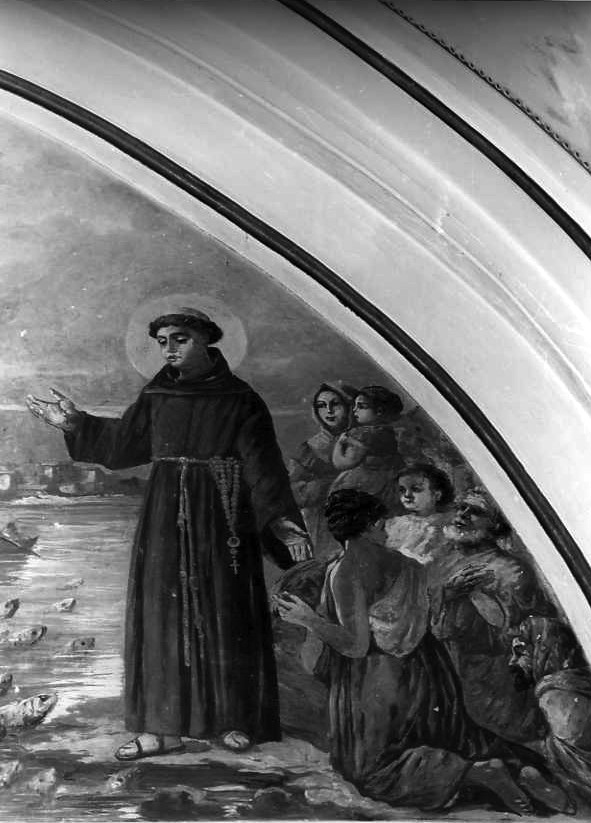 miracolo di Sant'Antonio da Padova (dipinto) di Iodice Raffaele (sec. XX)