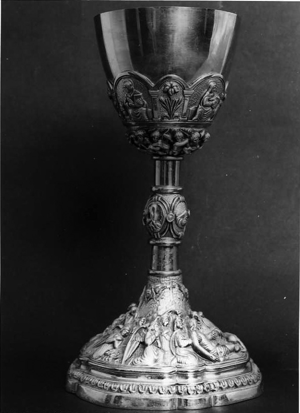 deposizione (calice) - bottega campana (prima metà sec. XX)