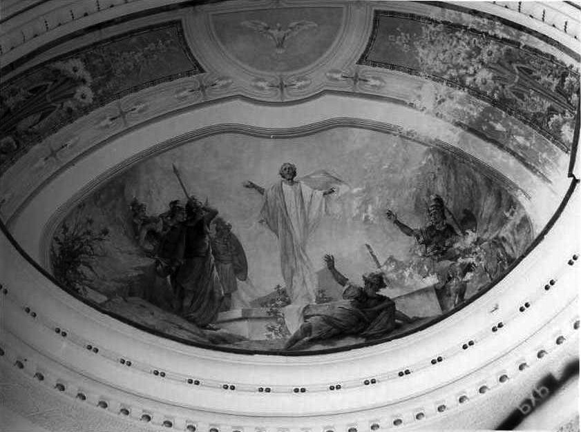 resurrezione di Cristo (dipinto) - ambito campano (sec. XIX)