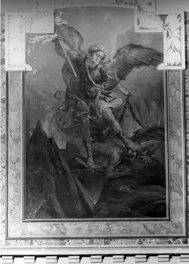 arcangelo Gabriele (dipinto) - ambito campano (sec. XIX)