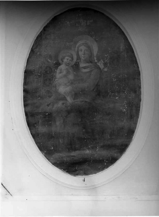 Madonna con Bambino (dipinto) - ambito campano (sec. XIX)