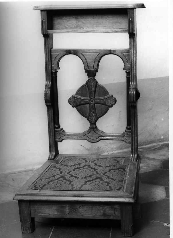 inginocchiatoio - bottega campana (sec. XX)