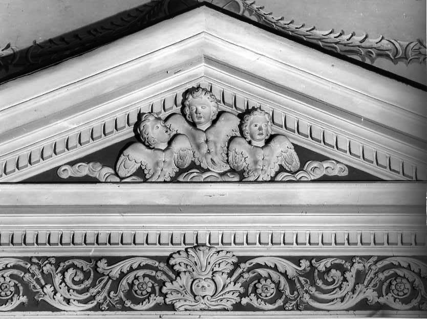 decorazione plastico-architettonica - bottega campana (sec. XIX)