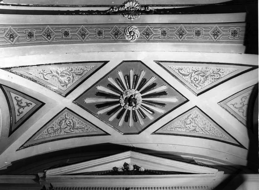 colomba dello Spirito Santo (decorazione plastica) - bottega campana (sec. XIX)