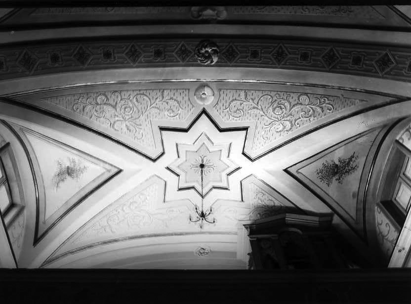 decorazione pittorica - bottega campana (sec. XIX)