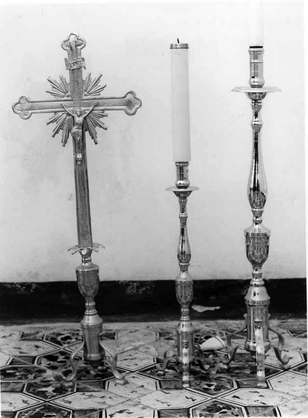 candelabro, serie - bottega campana (sec. XIX)