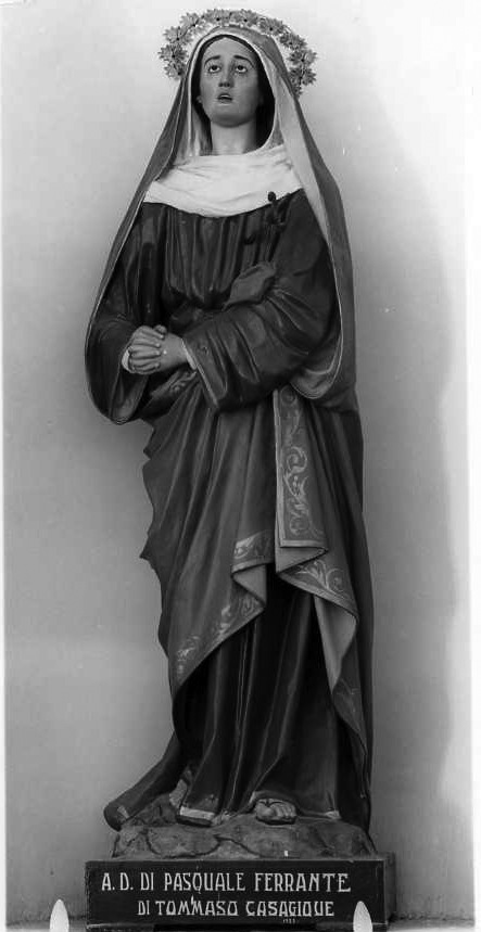 Madonna Addolorata (statua) - bottega campana (sec. XX)