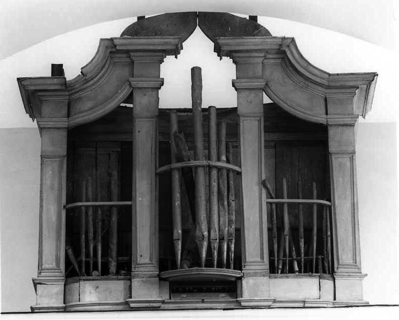 cassa d'organo - bottega campana (sec. XVIII)