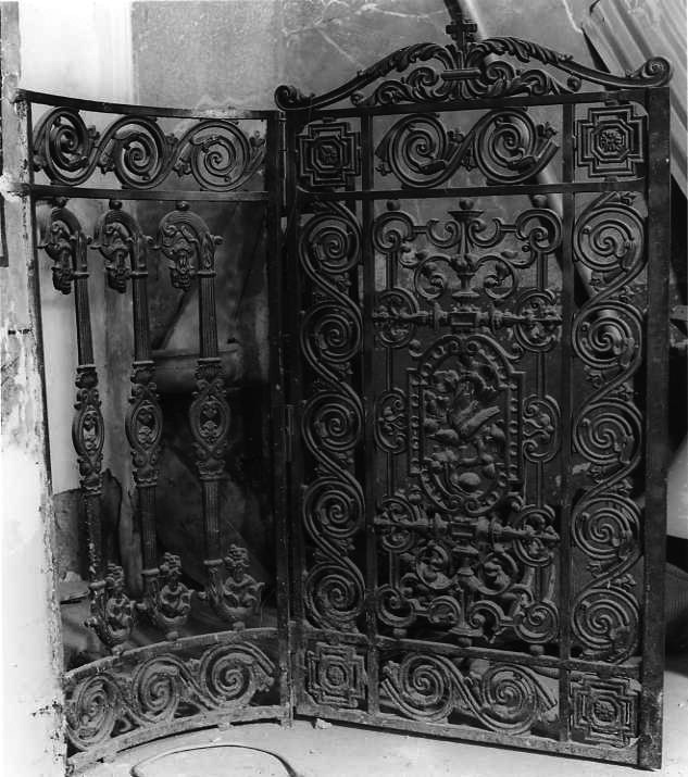 cancello di balaustrata - bottega campana (sec. XVIII)