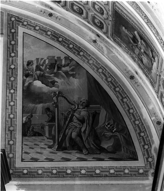 re Davide (dipinto) di Iodice Raffaele (prima metà sec. XX)