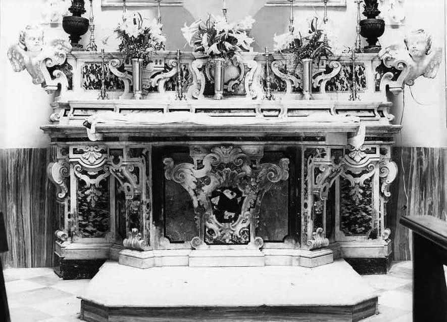 altare, coppia - bottega campana (sec. XVIII)