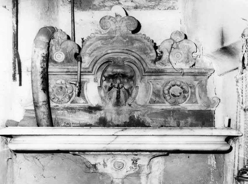 lavabo da sacrestia - bottega campana (fine sec. XVI)