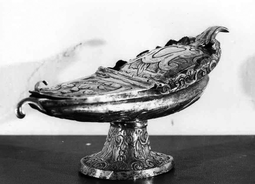 navicella portaincenso - bottega campana (seconda metà sec. XVIII)