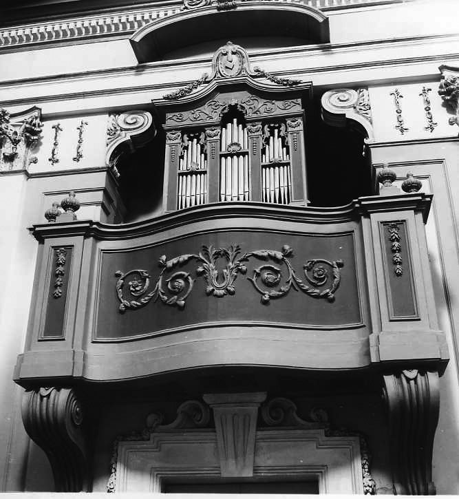 cantoria, coppia - bottega campana (seconda metà sec. XVIII)