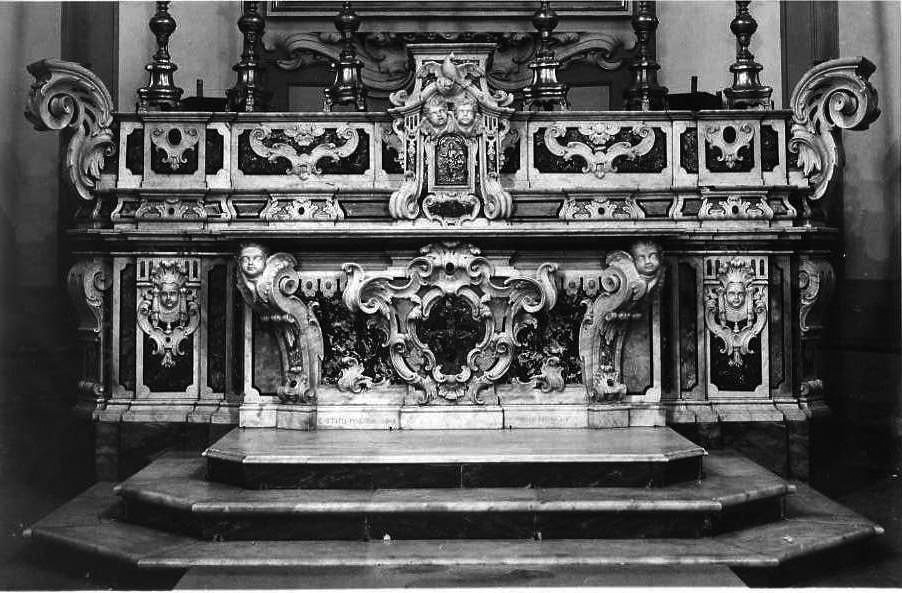 altare maggiore - bottega napoletana (sec. XVIII)