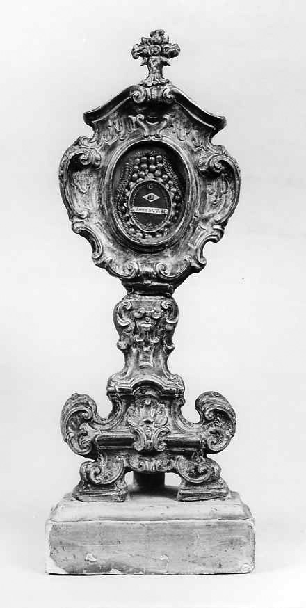 reliquiario - bottega napoletana (sec. XVIII)