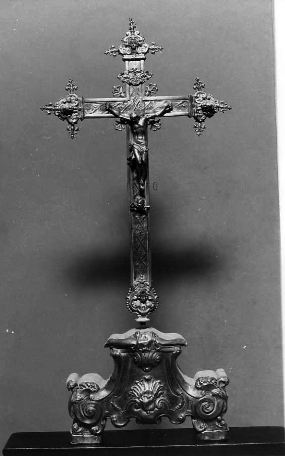 croce d'altare - bottega campana (fine/inizio secc. XVII/ XVIII)