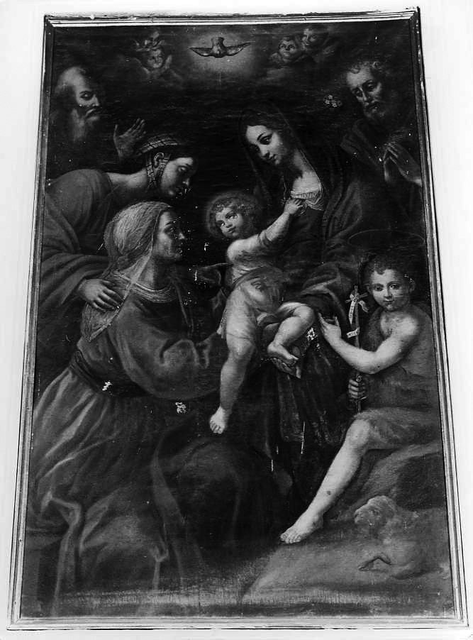 Sacra Famiglia (dipinto) - ambito napoletano (primo quarto sec. XVII)