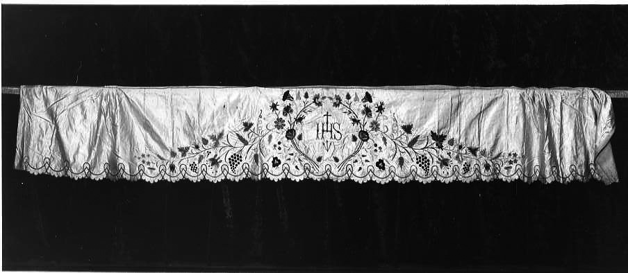 paliotto - manifattura campana (fine/inizio secc. XIX/ XX)