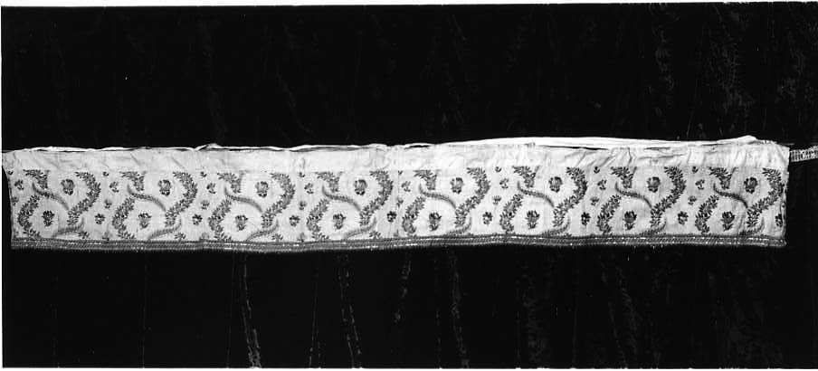 paliotto - manifattura campana (sec. XIX)