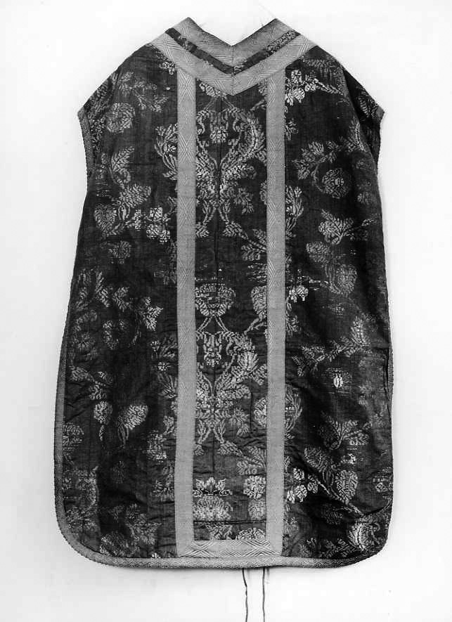 paramento liturgico, insieme - manifattura campana (seconda metà sec. XIX)