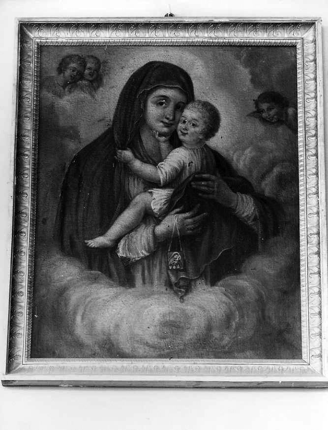 Madonna del Carmelo (dipinto) - ambito campano (prima metà sec. XIX)