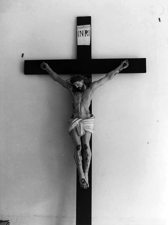 Cristo crocifisso (crocifisso) - bottega napoletana (sec. XVIII)