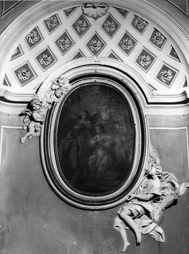 decorazione plastica - bottega campana (seconda metà sec. XVIII)