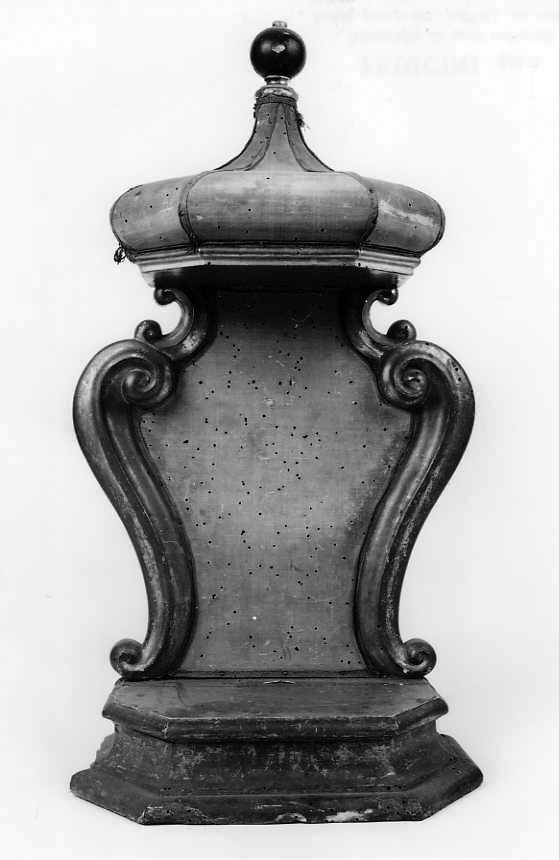 tabernacolo portatile - bottega campana (sec. XVIII)