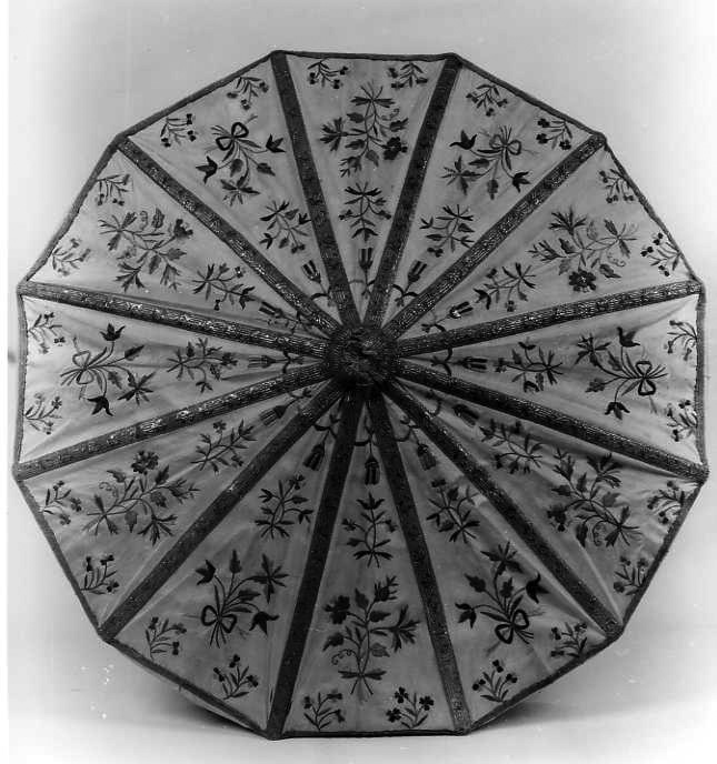 ombrellino processionale - manifattura di San Leucio (sec. XIX)