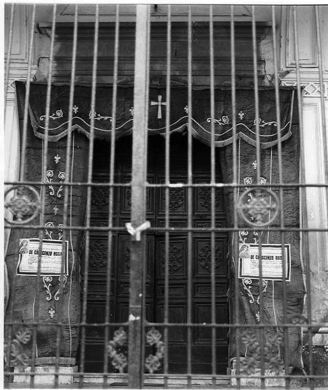 portale maggiore - bottega campana (sec. XVIII)