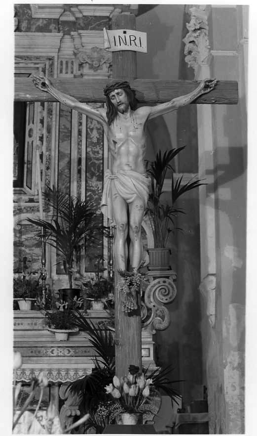 Cristo crocifisso (scultura) - bottega campana (sec. XX)