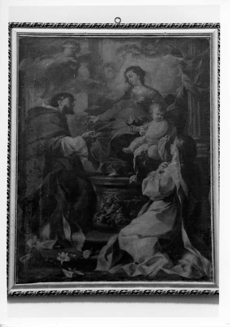 Madonna del Rosario (dipinto) - ambito campano (sec. XVIII)