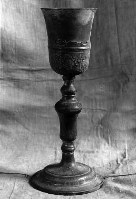 calice - bottega campana (fine sec. XIX)