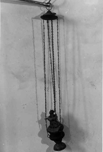 turibolo - a vaso fiammeggiante - bottega campana (primo quarto sec. XX)