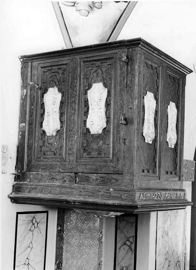 pulpito - bottega campana (prima metà sec. XX)