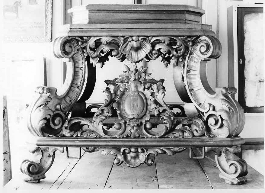 base processionale - bottega campana (sec. XIX)