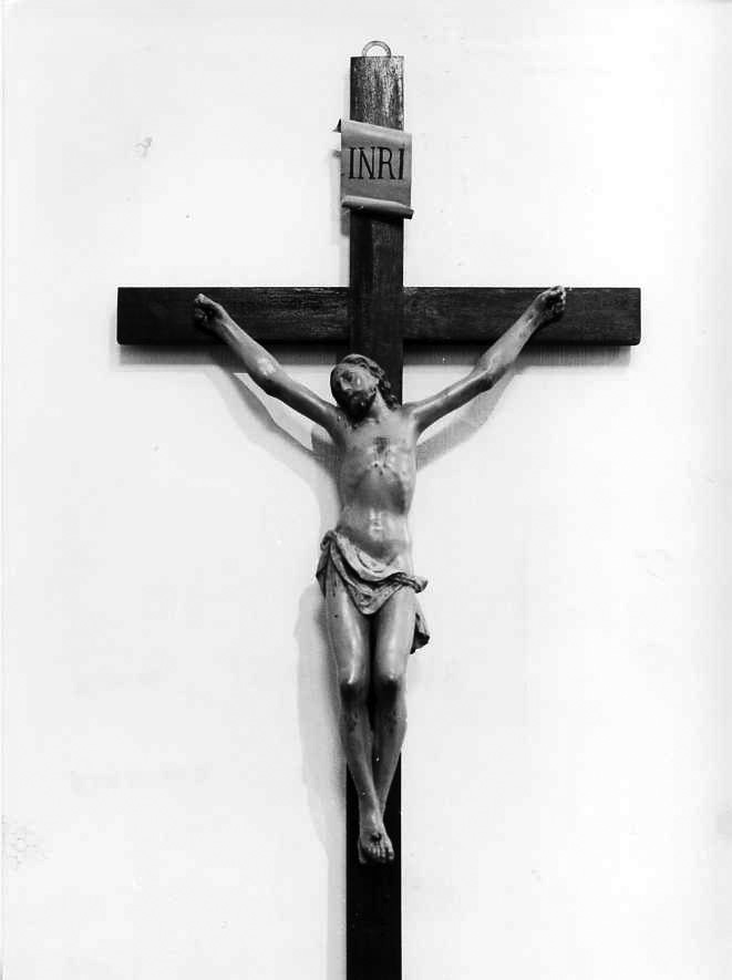 Cristo crocifisso (crocifisso) - bottega campana (sec. XIX)