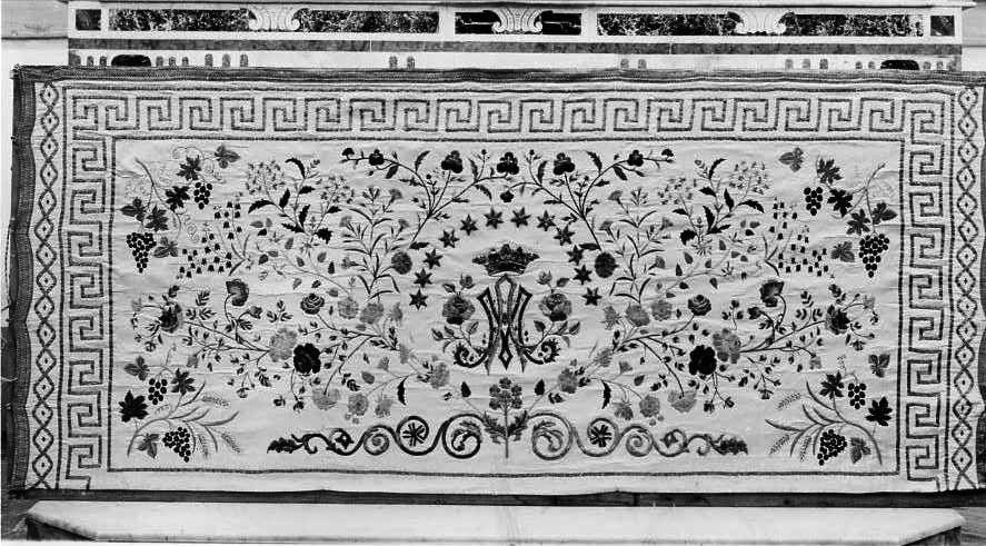 paliotto - bottega campana (prima metà sec. XX)