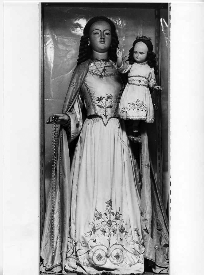 Madonna del Rosario (statua) - bottega napoletana (fine/inizio secc. XVII/ XVIII)
