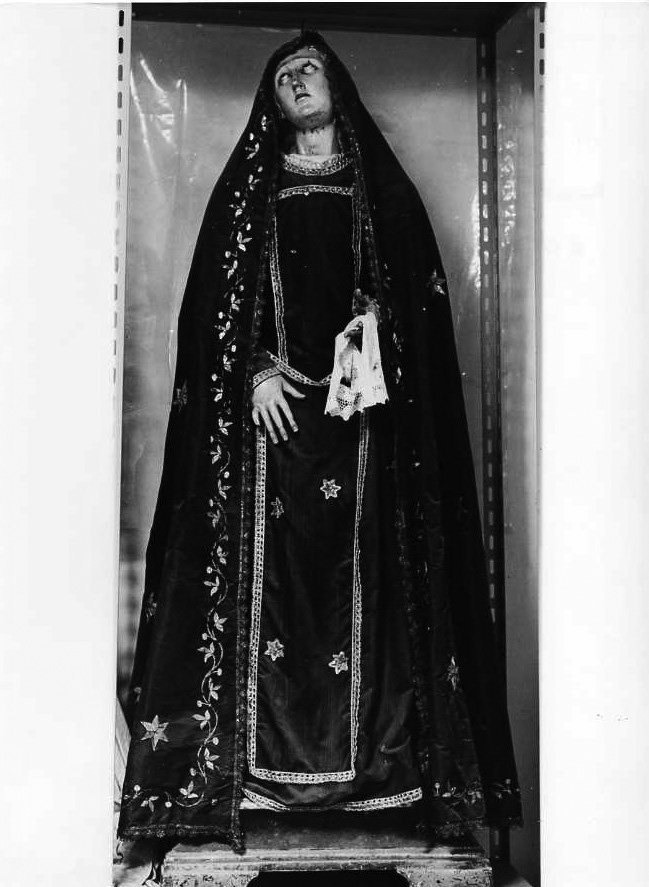 Madonna Addolorata (statua) - bottega napoletana (sec. XIX)