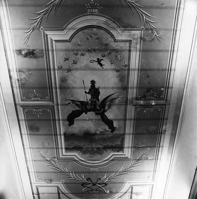 San Marcello in gloria (dipinto) di Iannotta Salvatore (sec. XX)